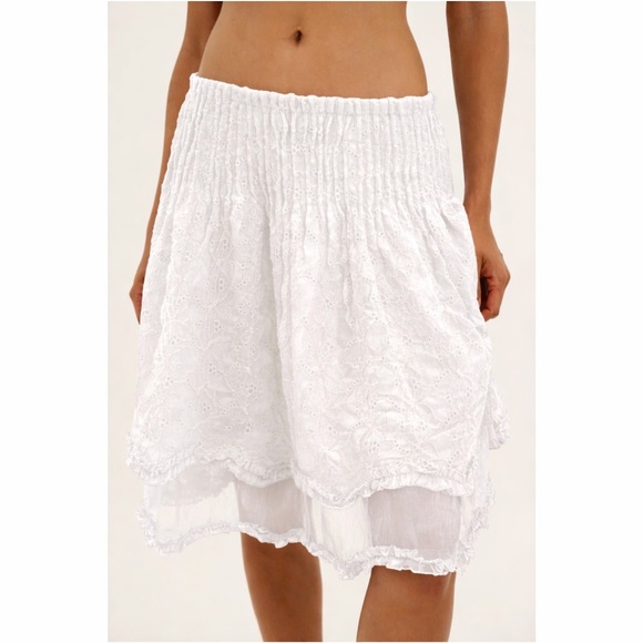 FREE PEOPLE Sanderson Midi Skirt - Tea - Picture 4 of 11